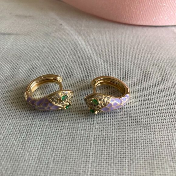 Earrings - Snake - Picture 5 of 5